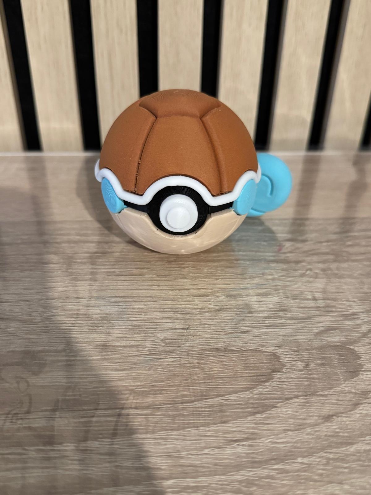 Pokéball Édition Spéciale – Style Carapuce (Squirtle)
