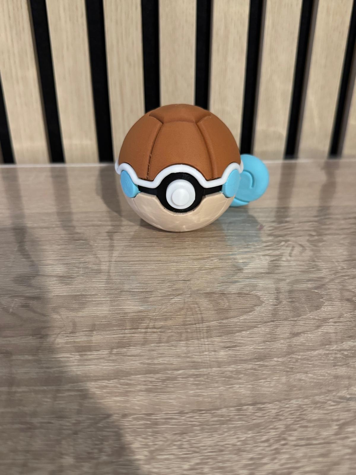 Pokéball Édition Spéciale – Style Carapuce (Squirtle)