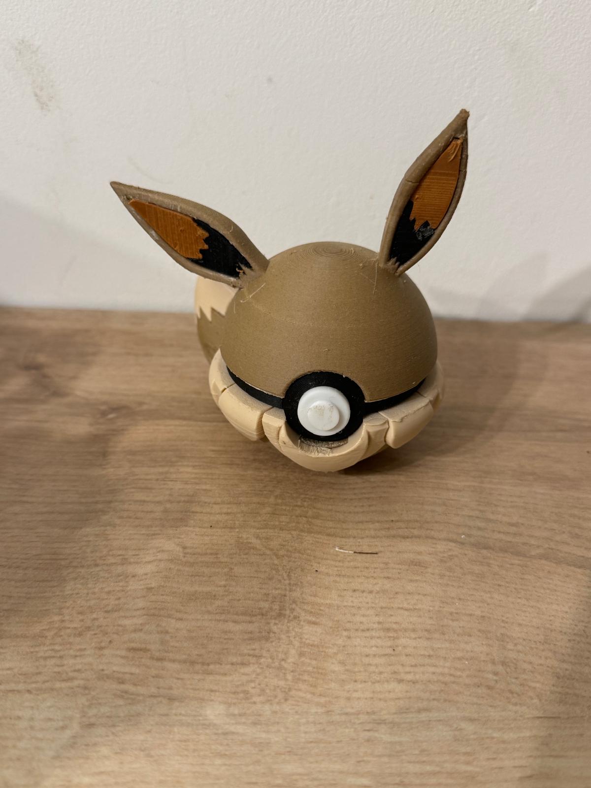 Pokéball Édition Spéciale – Style Evoli (Eevee)
