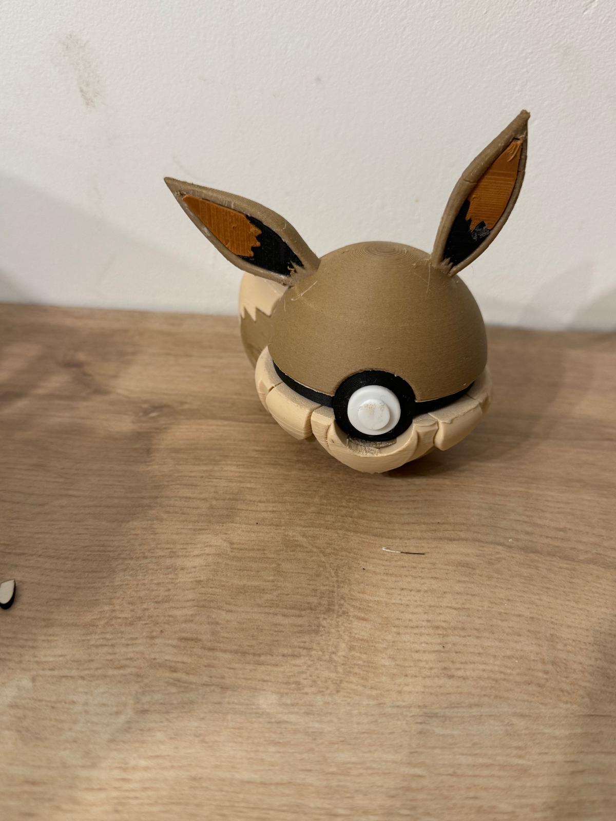 Pokéball Édition Spéciale – Style Evoli (Eevee)