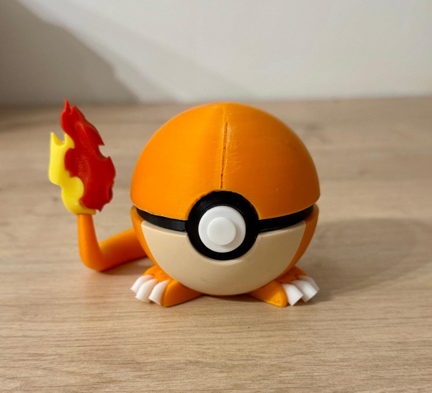Pokéball Édition Spéciale – Style Salamèche (Charmander)