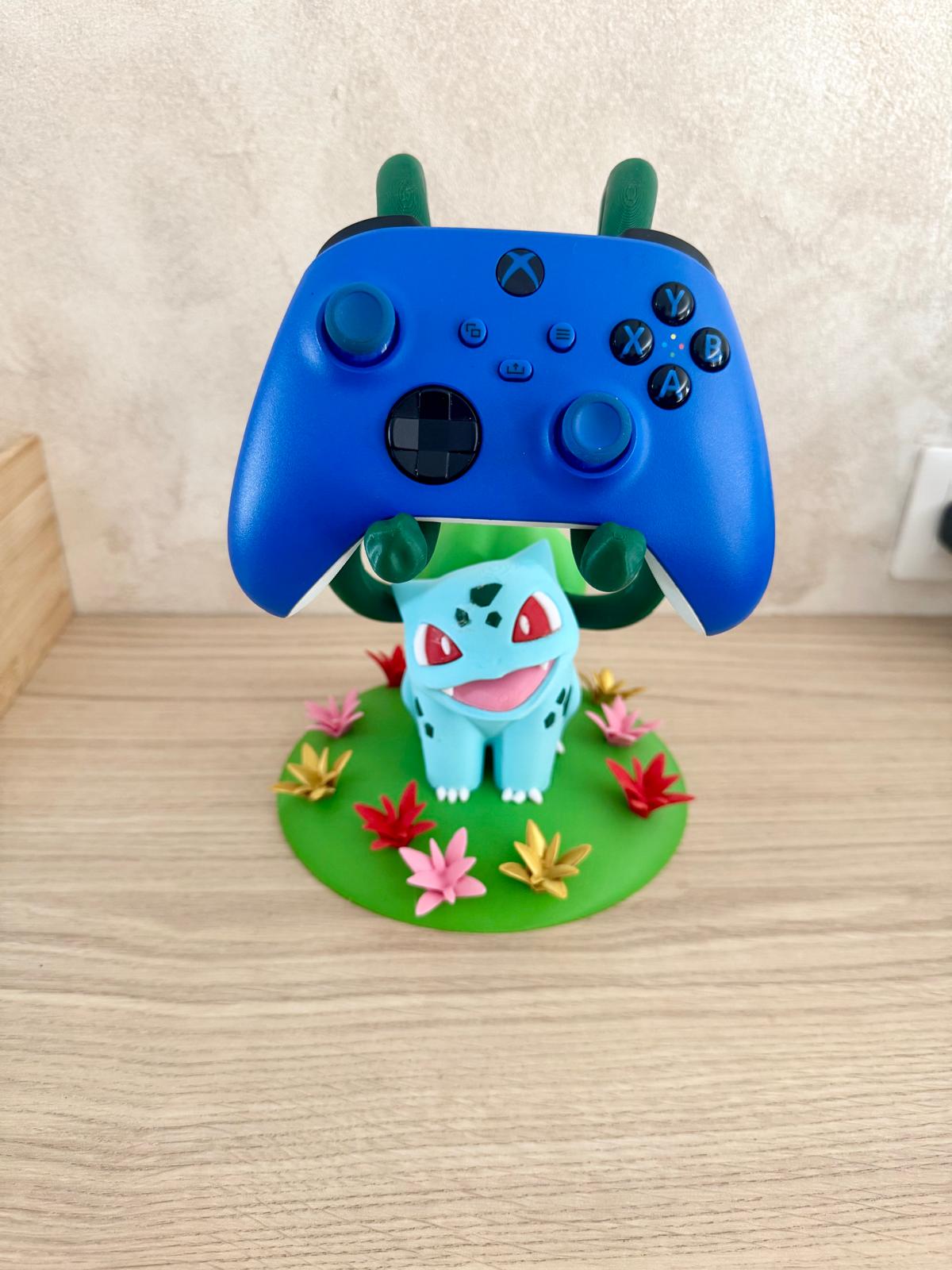 🎮 Support Manette Bulbizarre – Impression 3D
