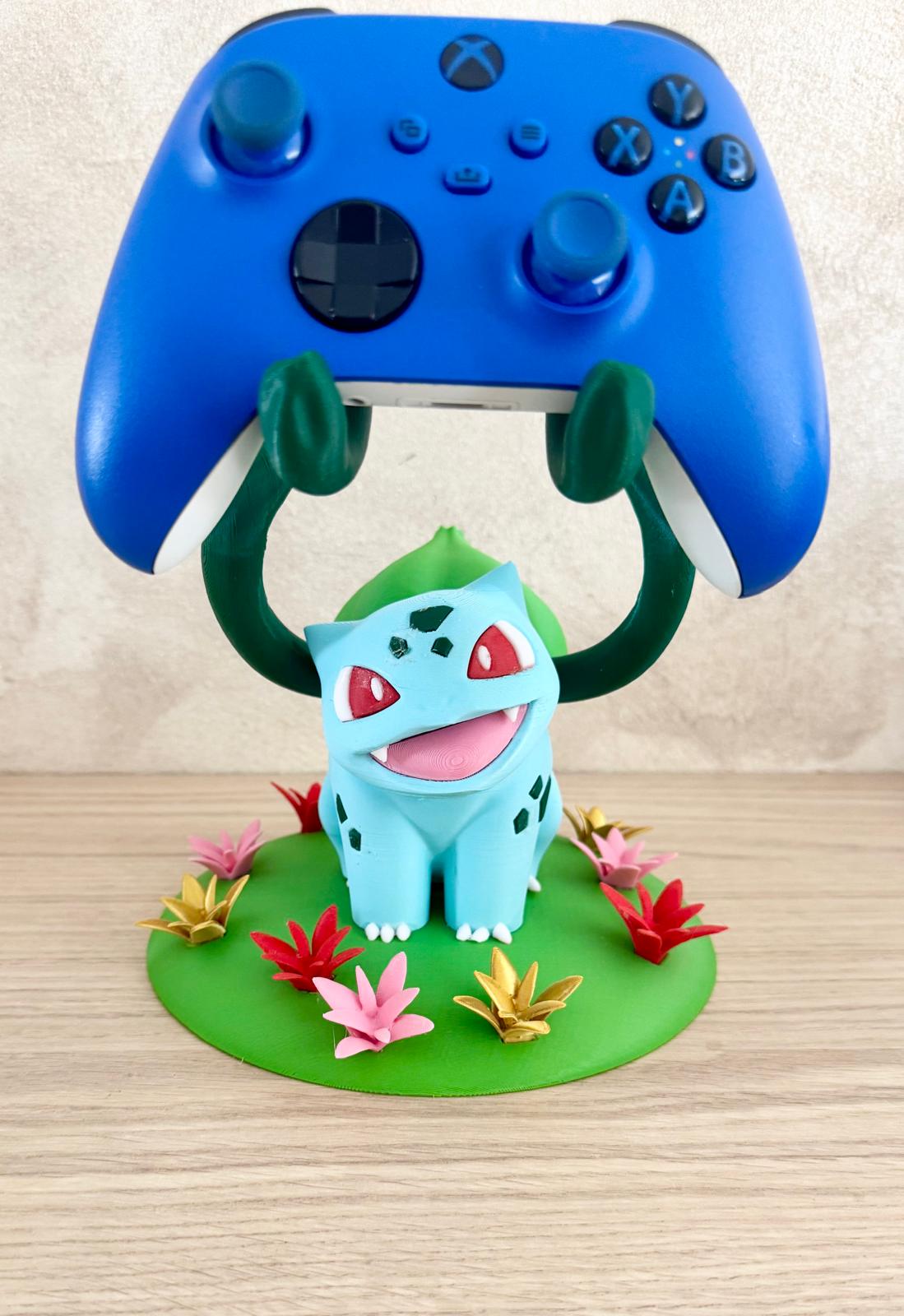 🎮 Support Manette Bulbizarre – Impression 3D
