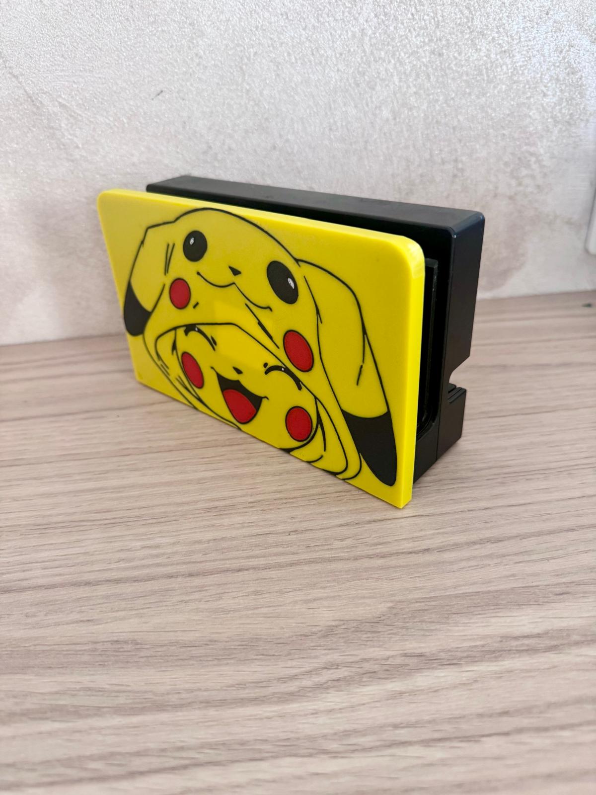 Cache Dock Nintendo Switch – Design Pika Happy – photo 3