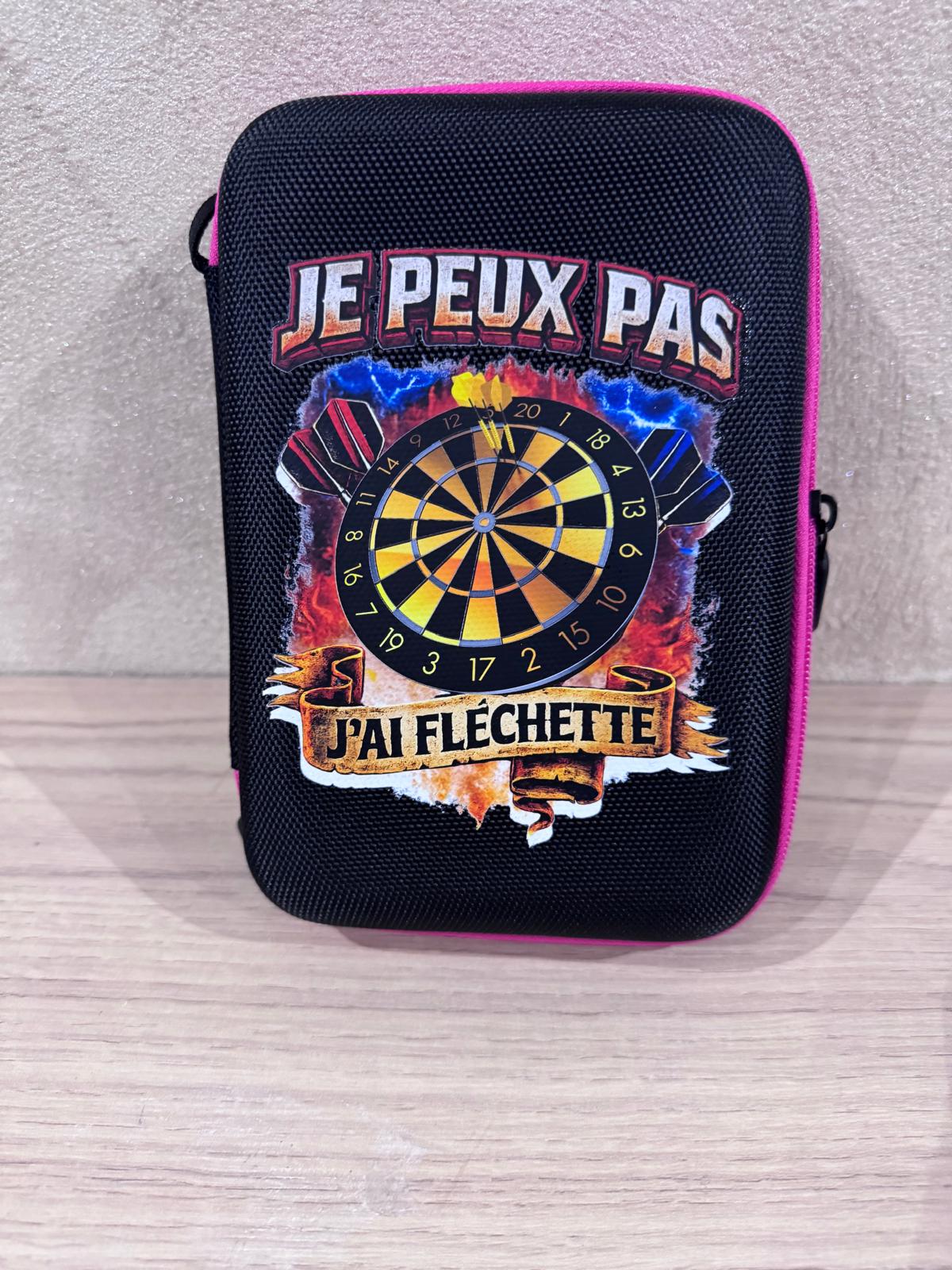 🎯🎒 Trousse rigide fléchettes