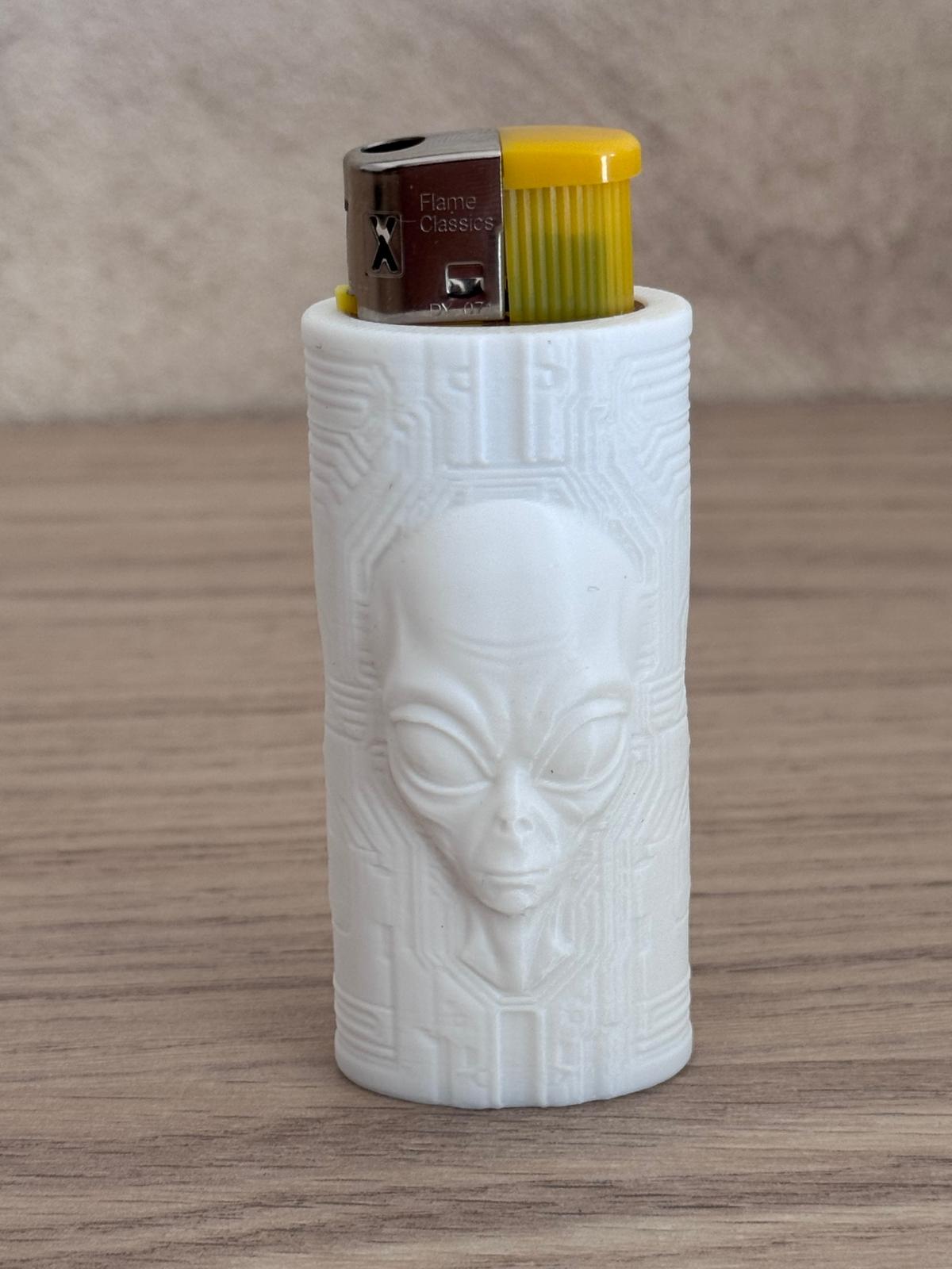Étui de Briquet Original avec briquet – Impression 3D Alien
