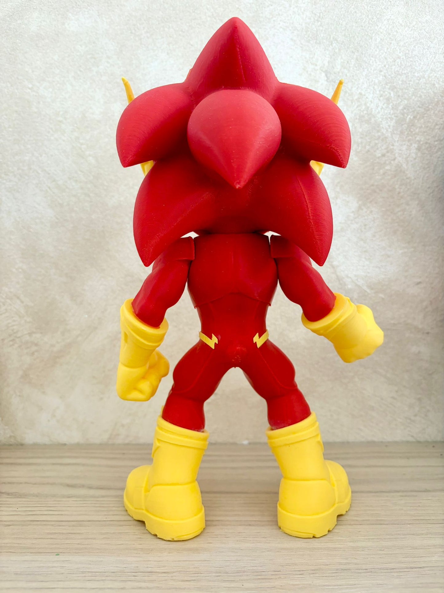 Sonic Flash Figurine – 3D Printed ⚡🔴