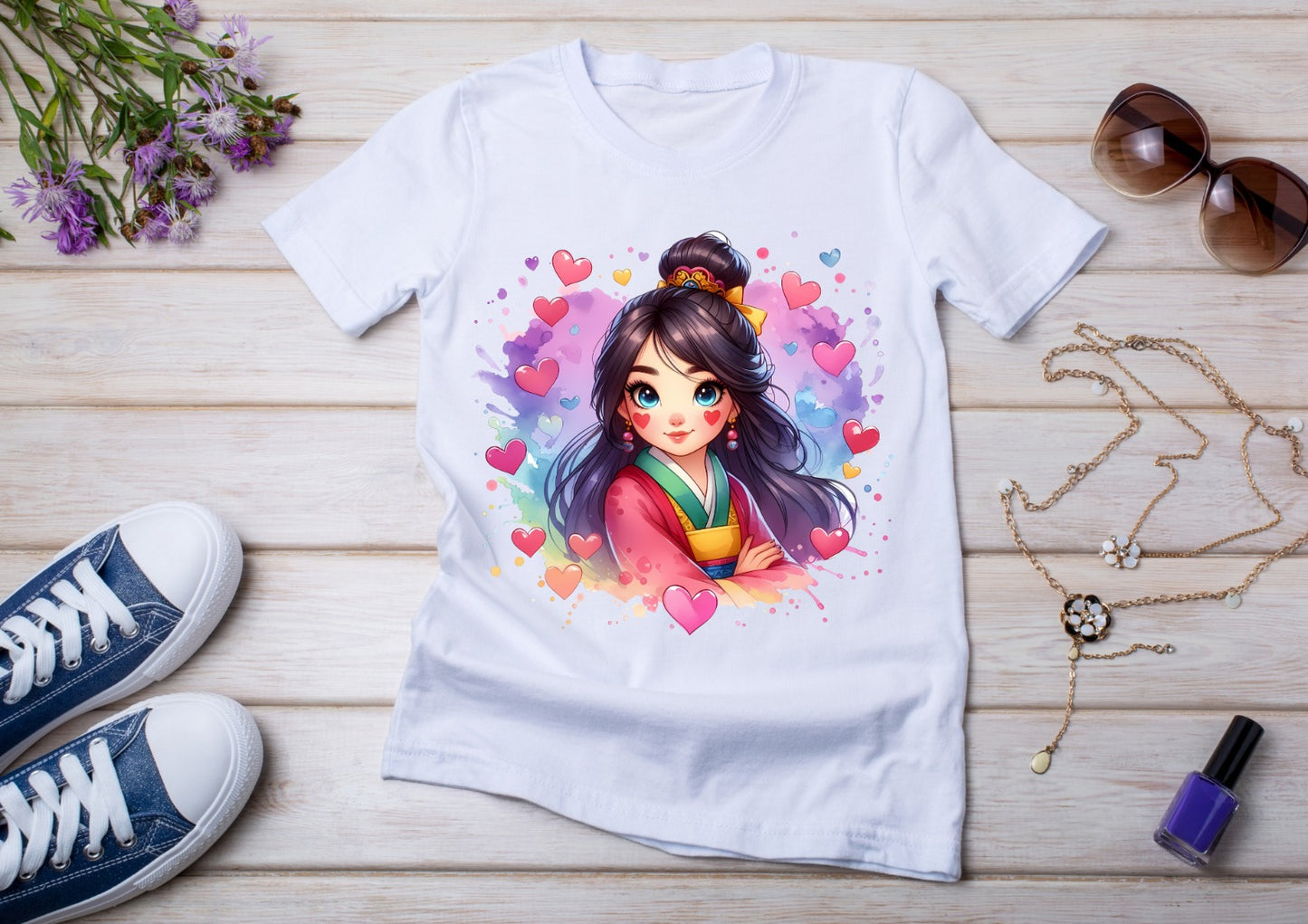 T-shirt Enfant Mulan