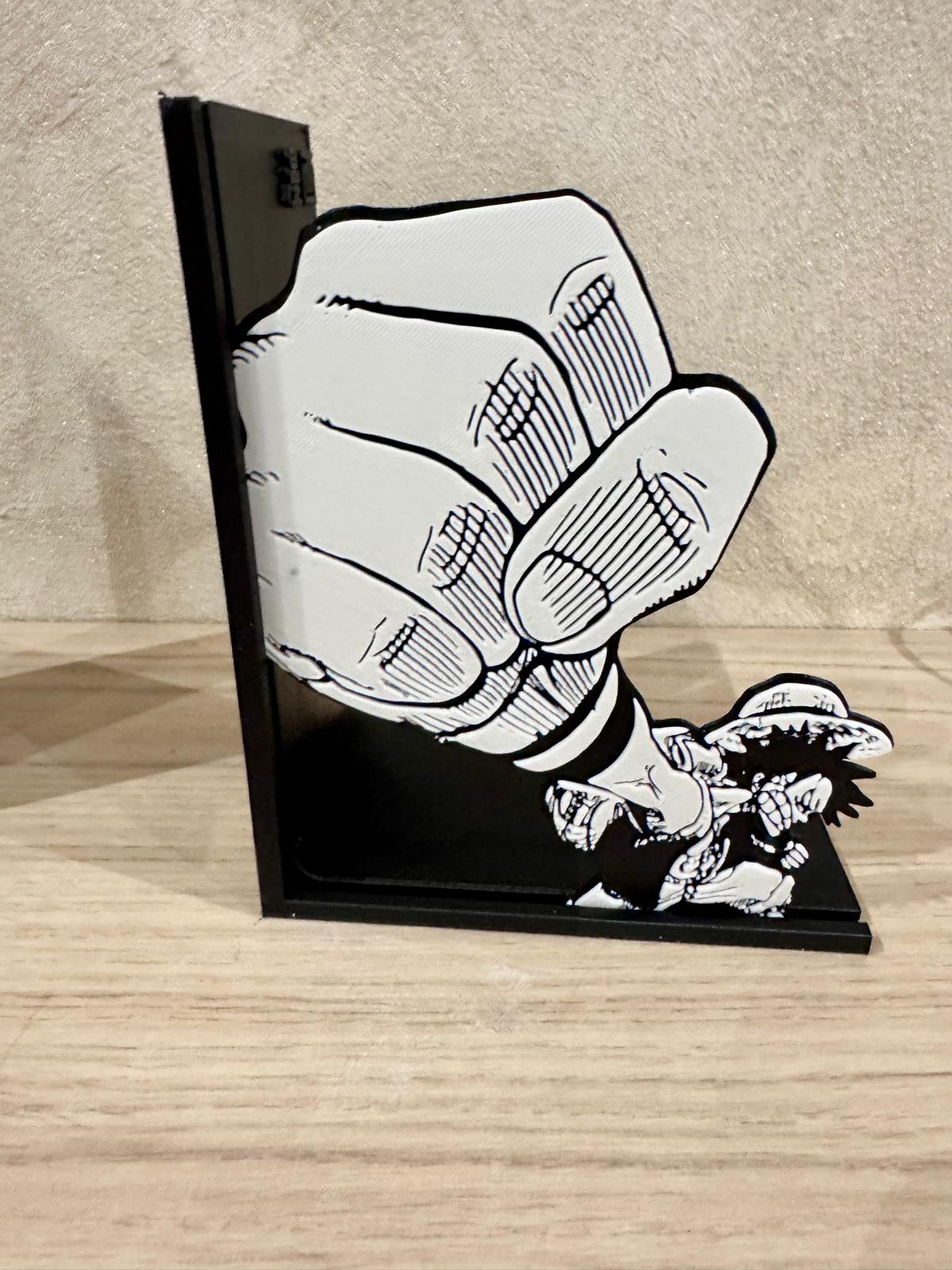 ☠️ Serre-livres One Piece – Luffy Gear Second