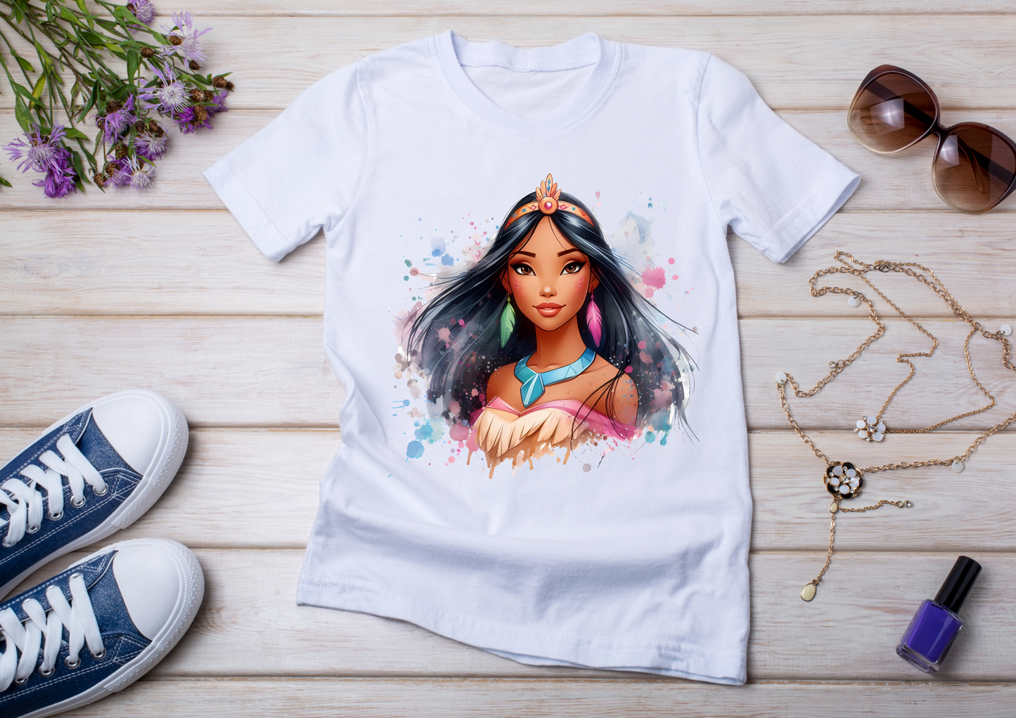 T-shirt Enfant Pocahontas