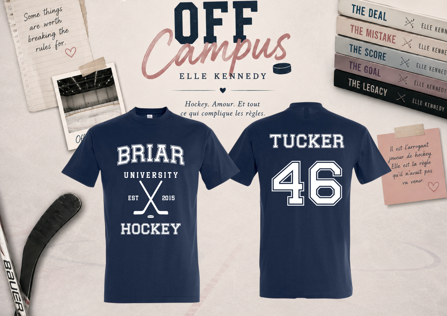 T-shirt Briar University Hockey – Off Campus