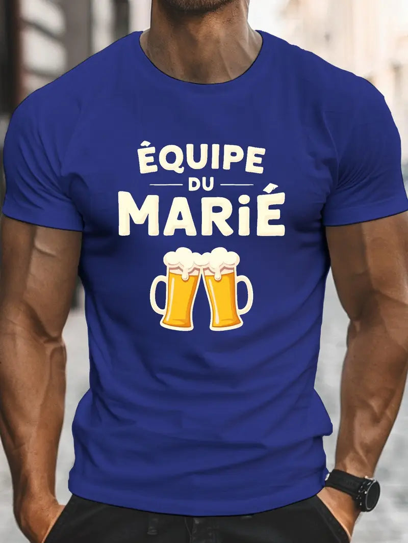 👕 T-Shirt "Équipe du Marié"