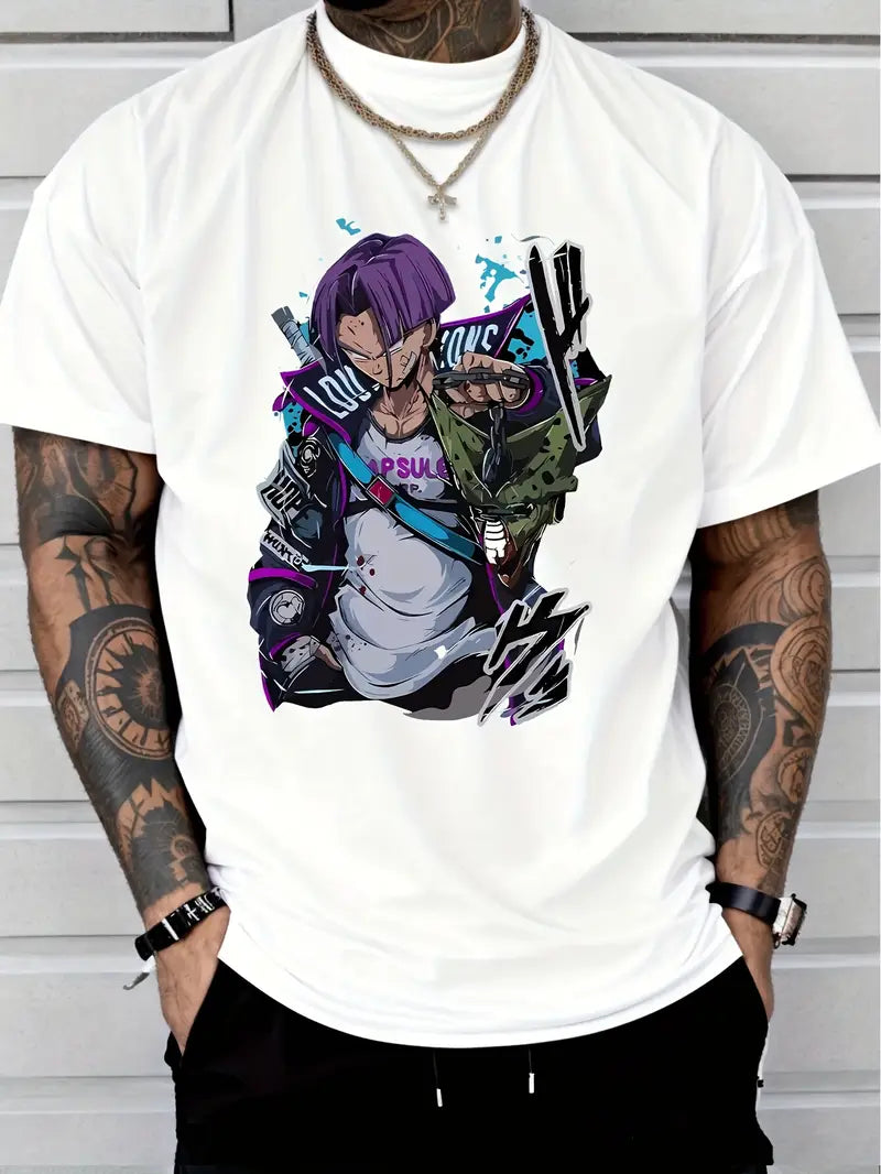 T-shirt "Trunks Capsule Corp" – Style Manga Streetwear