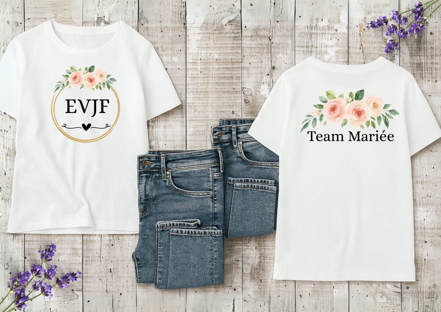 T-shirt EVJF Femme