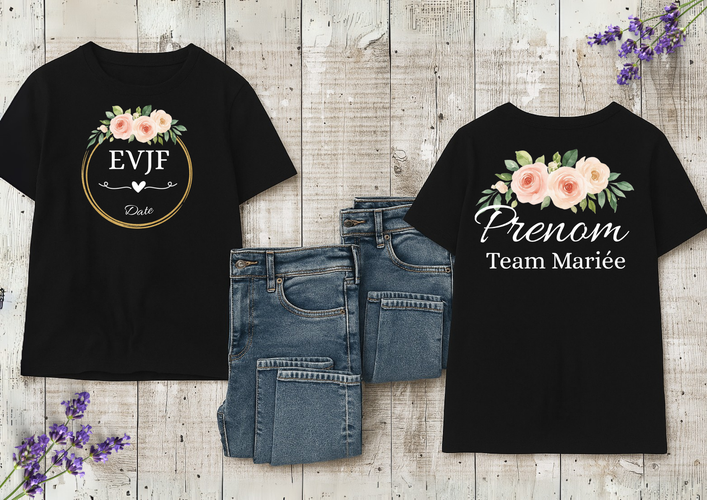 T-shirt EVJF Femme