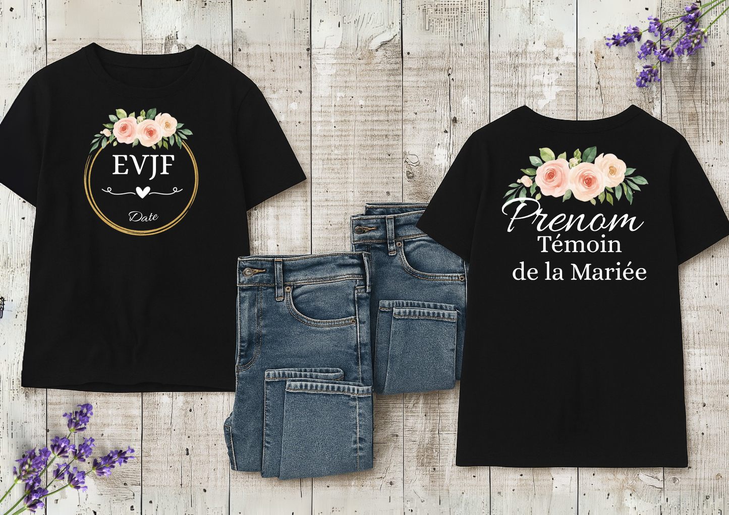 T-shirt EVJF Femme