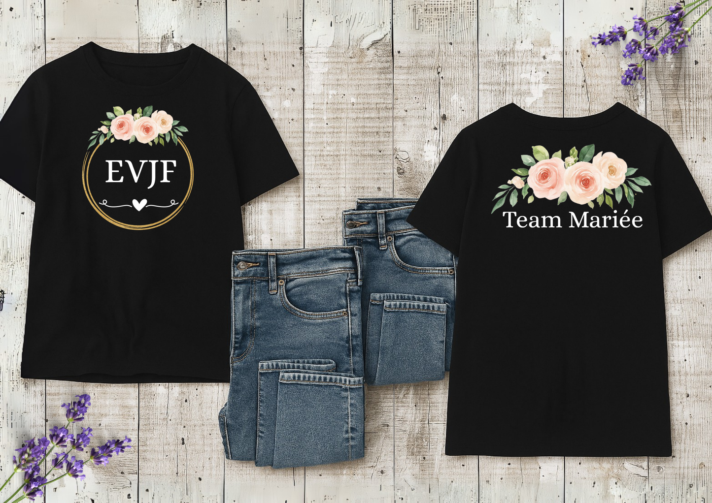 T-shirt EVJF Femme