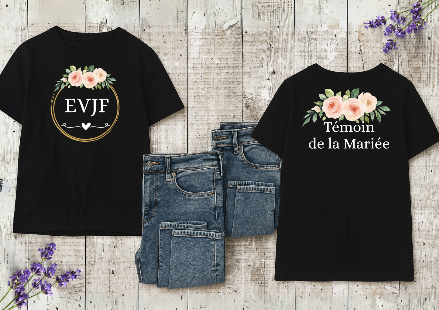 T-shirt EVJF Femme