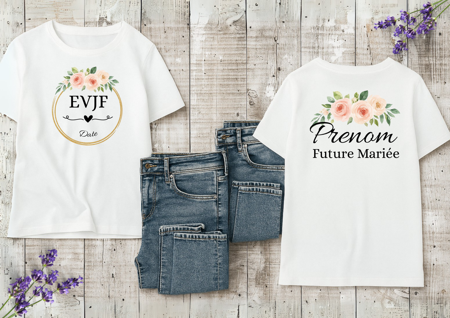 T-shirt EVJF Femme