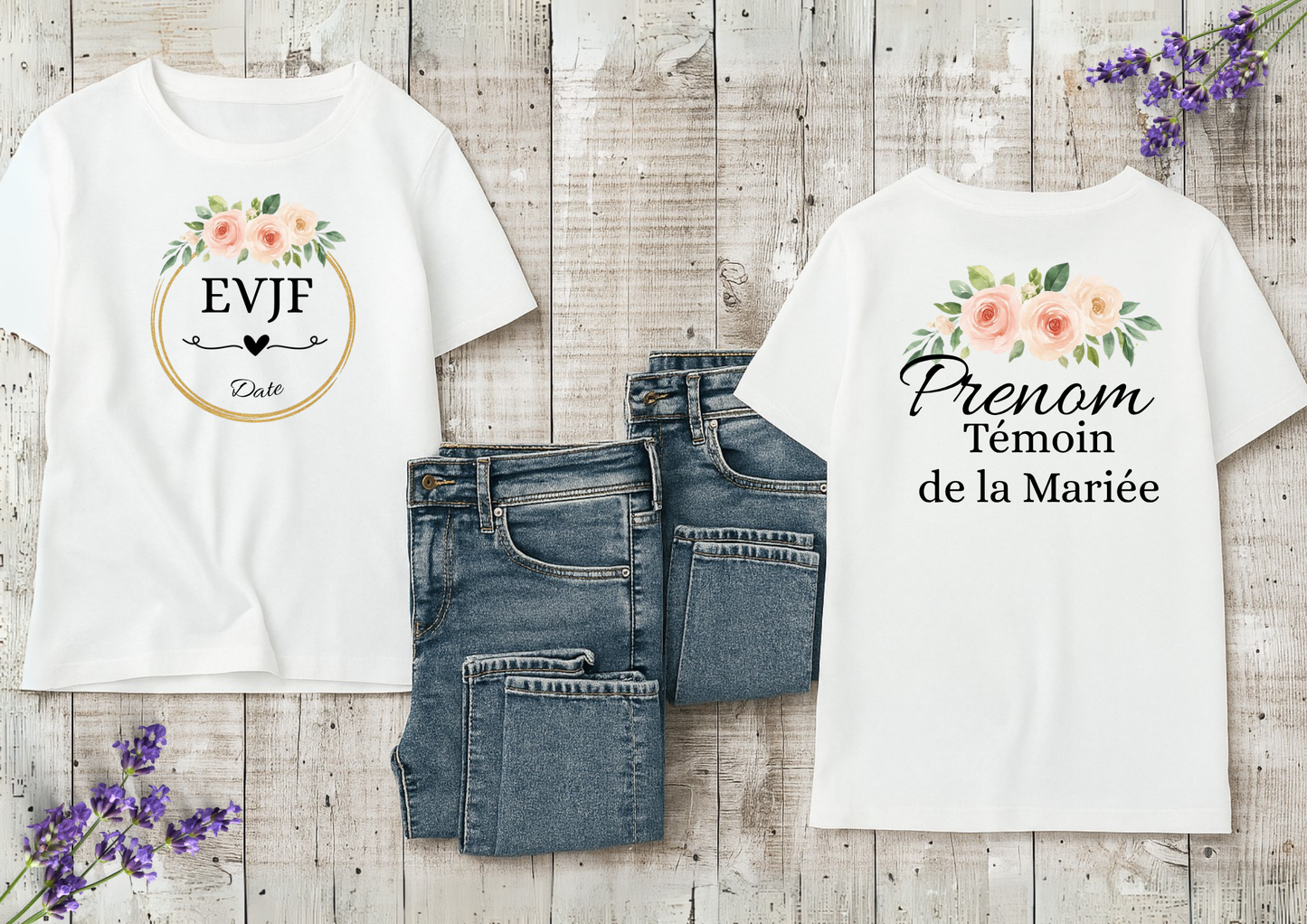 T-shirt EVJF Femme