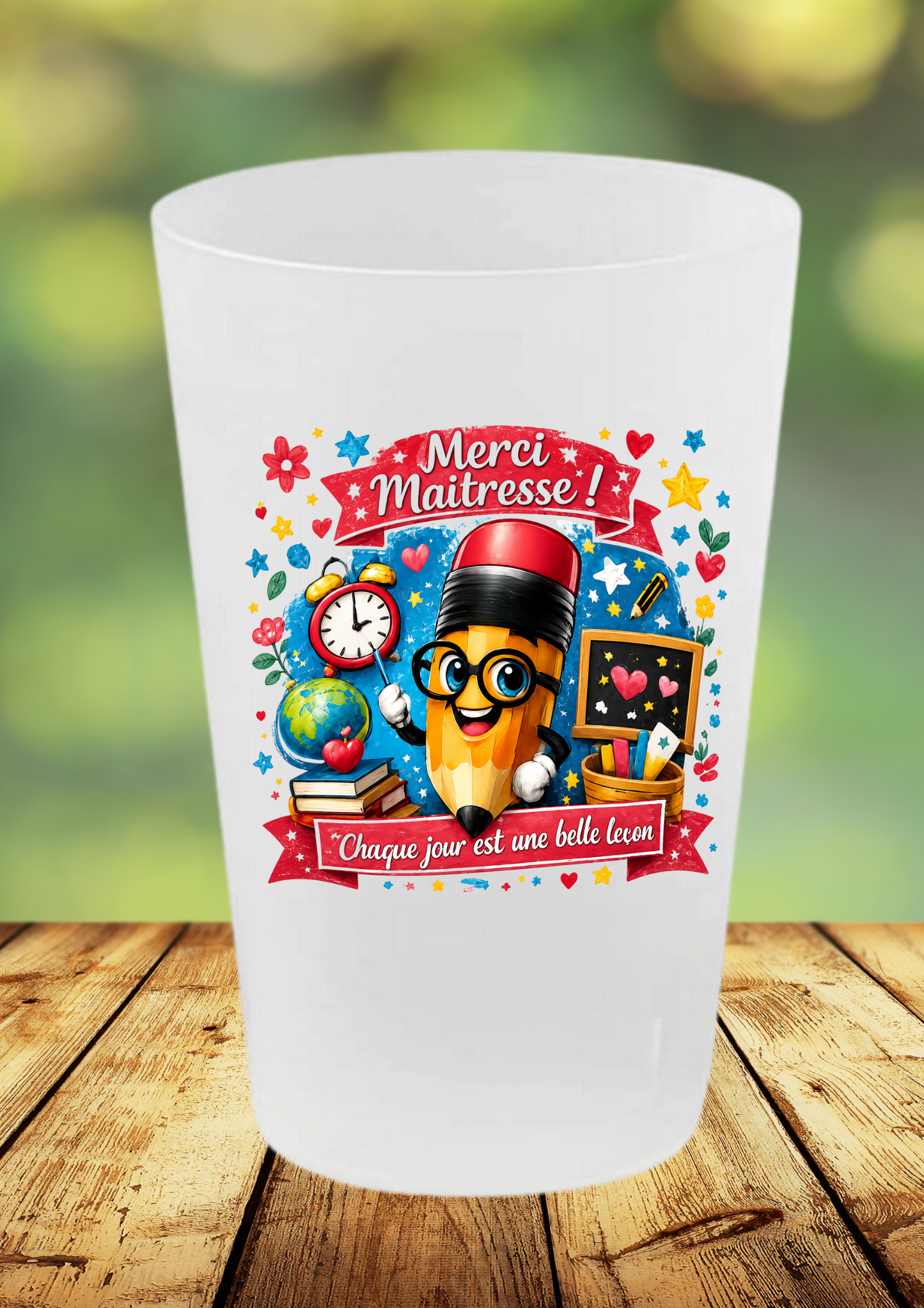 🥤 Reusable Cup "Thank You 🌈💙