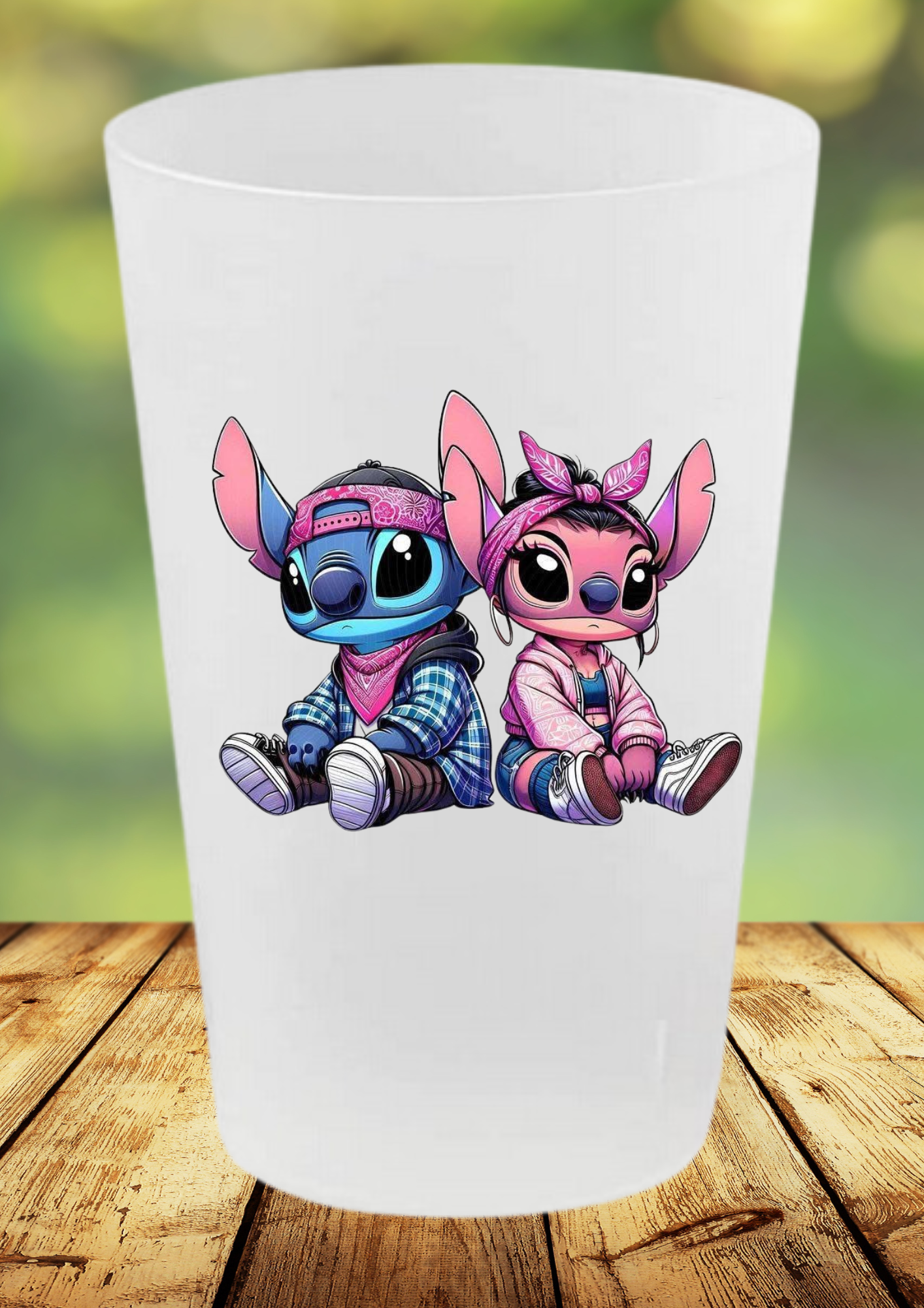 🐾 Gobelets Réutilisables – Collection "Love & Fun" Style Stitch