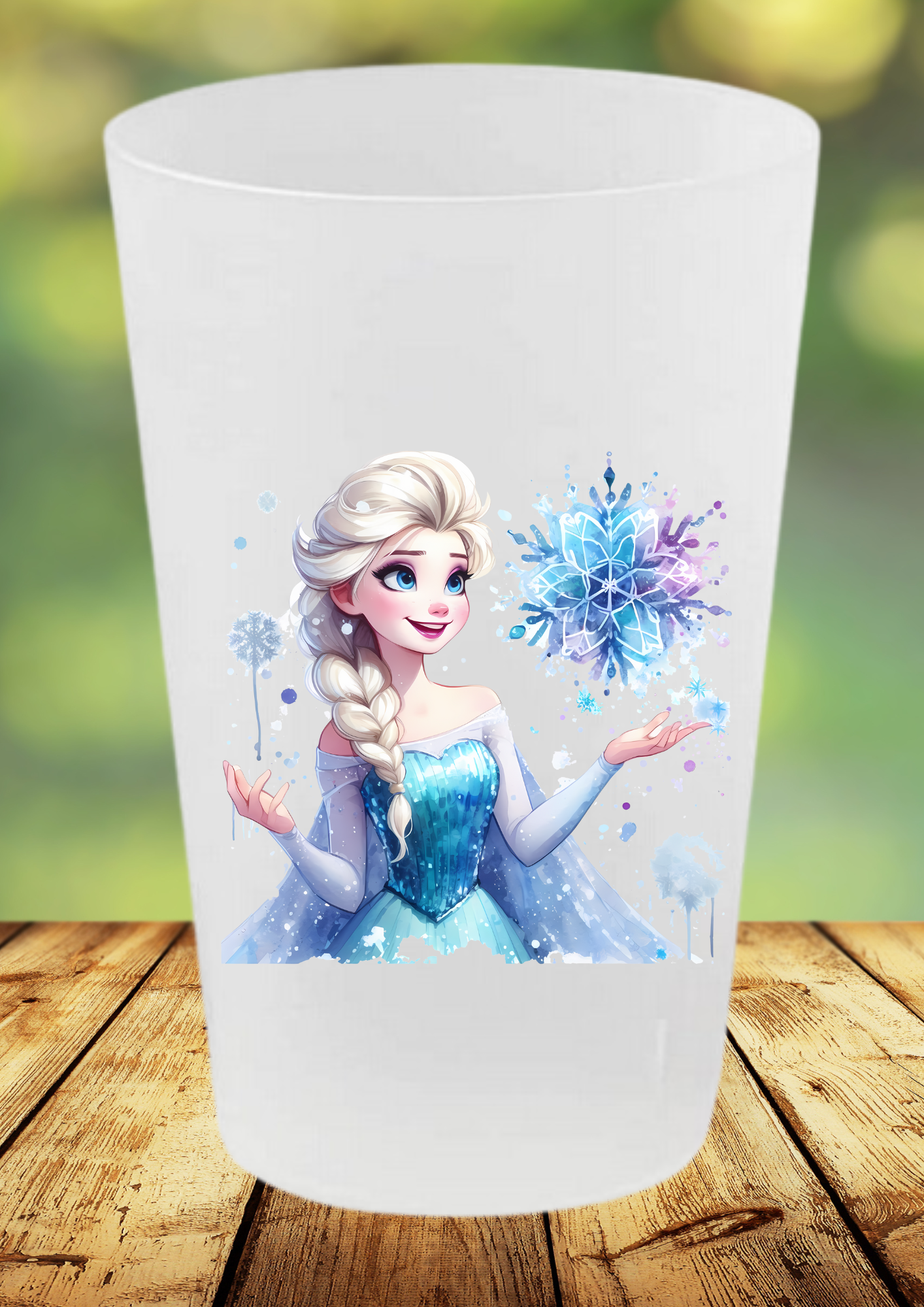 🥤 Gobelet réutilisable – Blanche Neige
