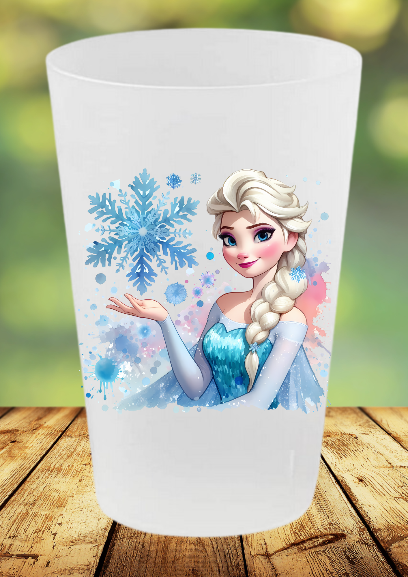 🥤 Gobelet réutilisable – Blanche Neige