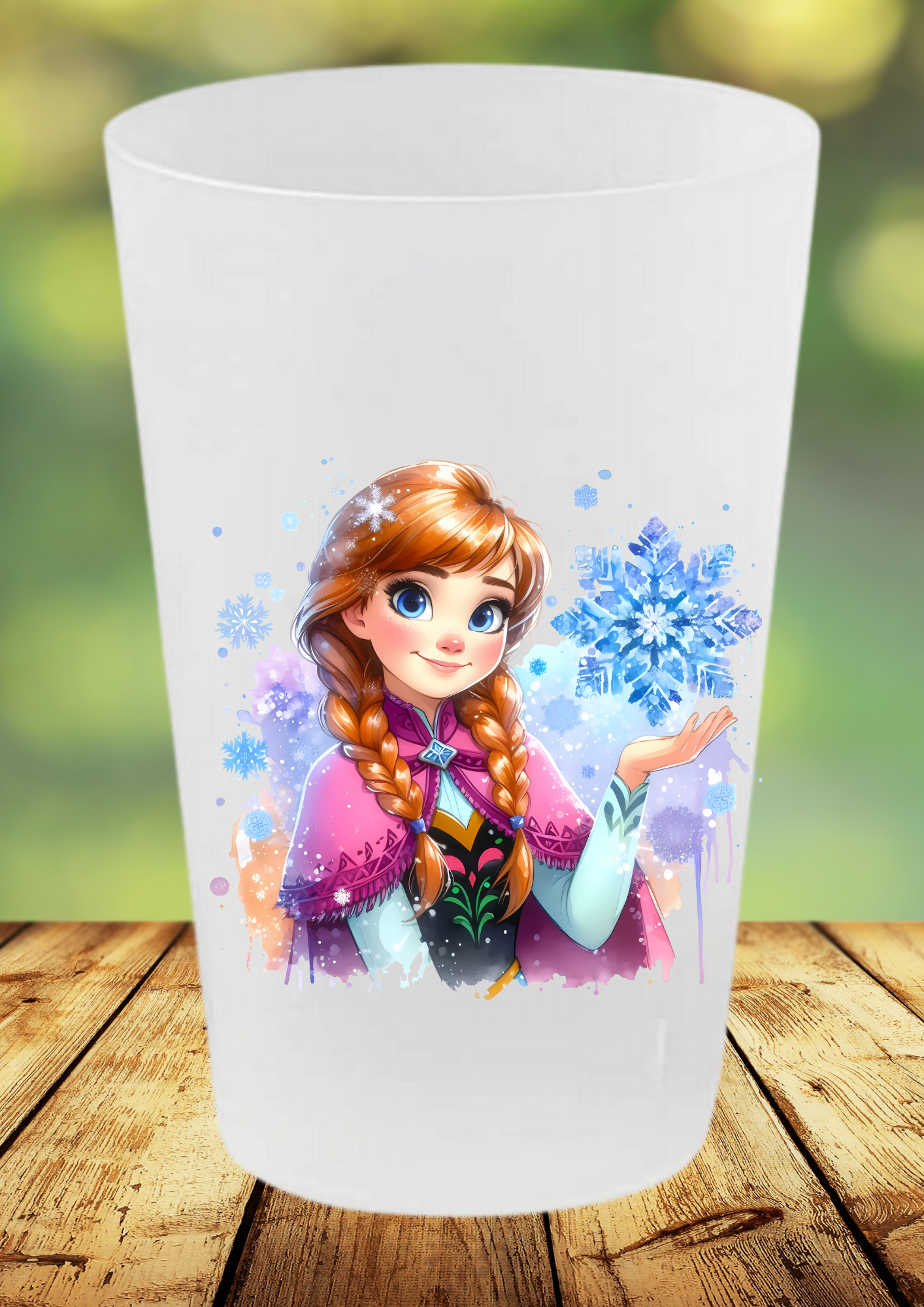 🥤 Gobelet réutilisable – Blanche Neige