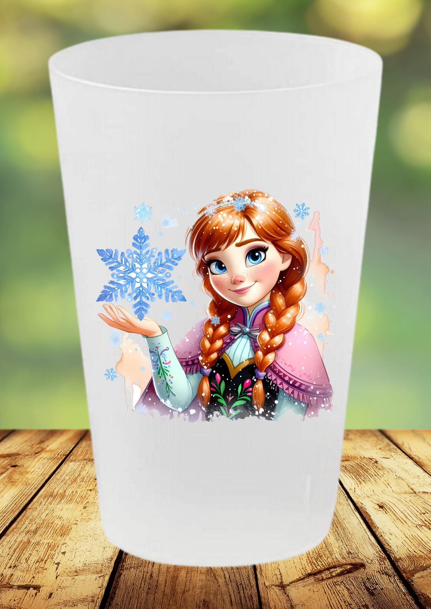 🥤 Gobelet réutilisable – Blanche Neige