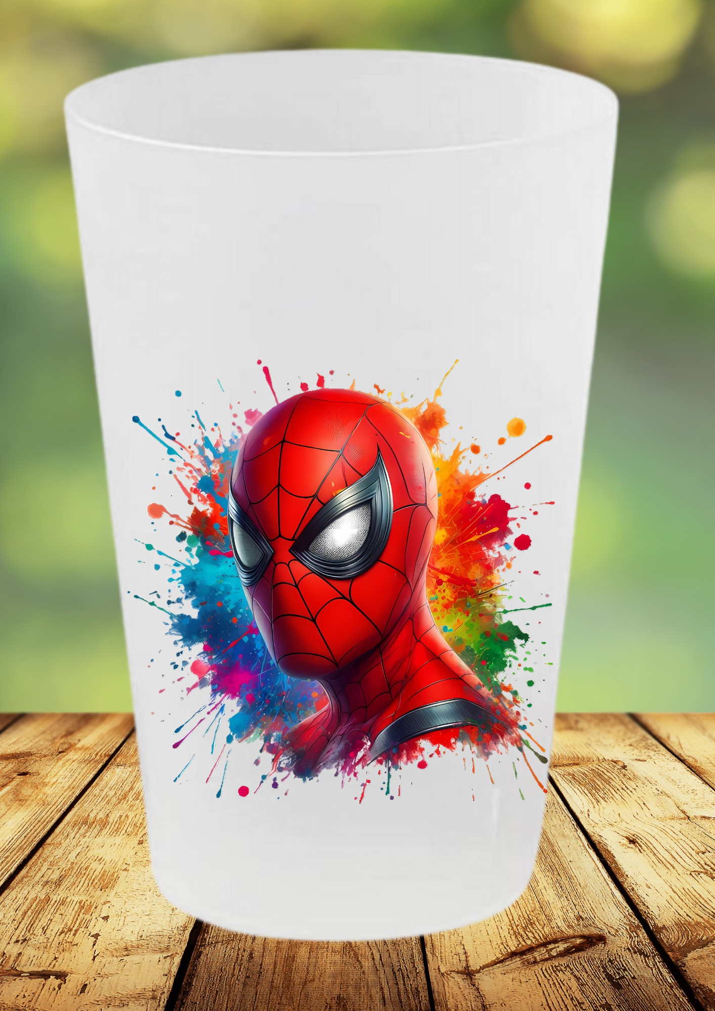 🥤 Gobelet réutilisable – Spiderman