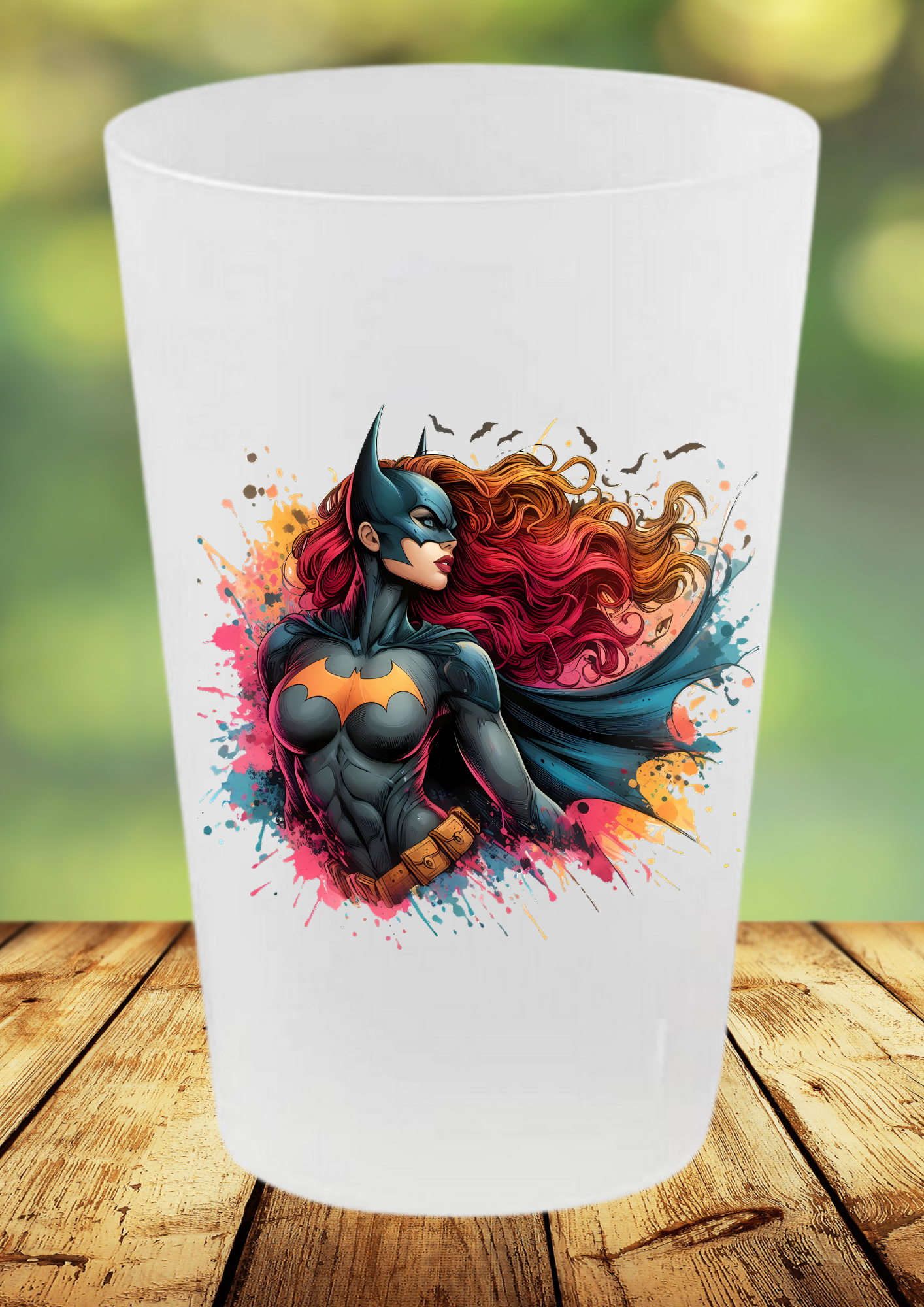 🦸♀️ Gobelet Réutilisable 33cl – Collection Spéciale Batgirl