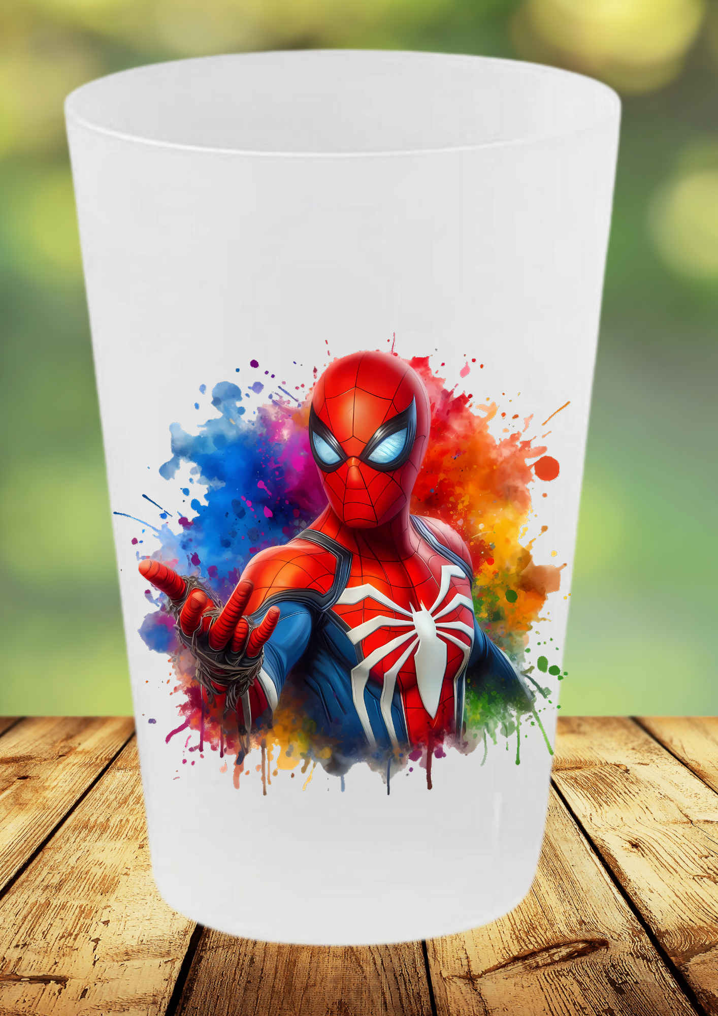 🥤 Gobelet réutilisable – Spiderman