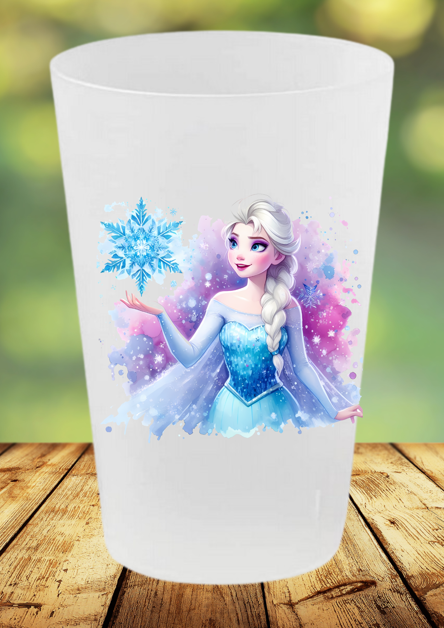 🥤 Gobelet réutilisable – Blanche Neige