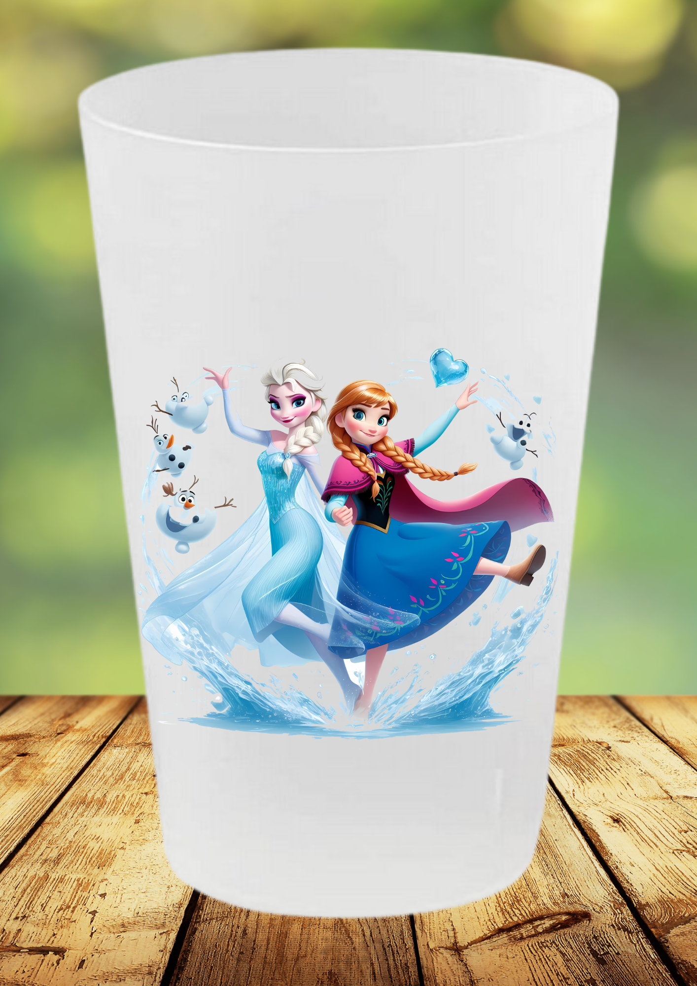 🥤 Gobelet réutilisable – Blanche Neige