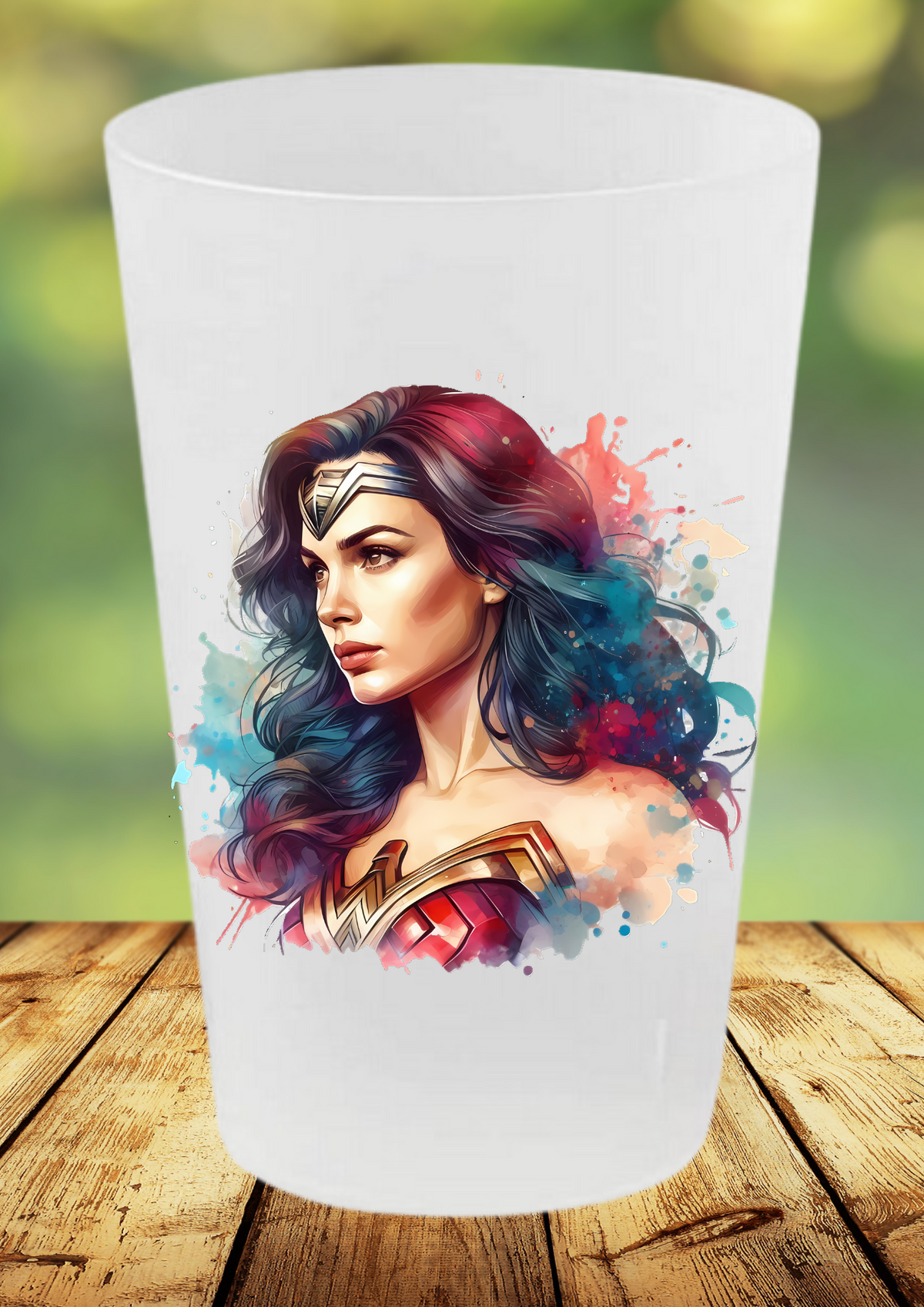 🏺 Gobelet Réutilisable – Wonder Woman 🌟