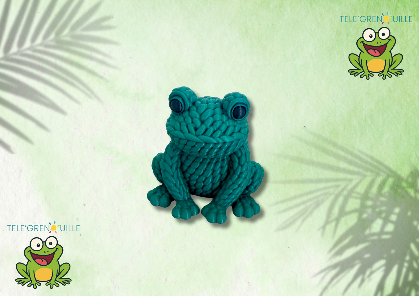 🐸 Figurine Grenouille 3D