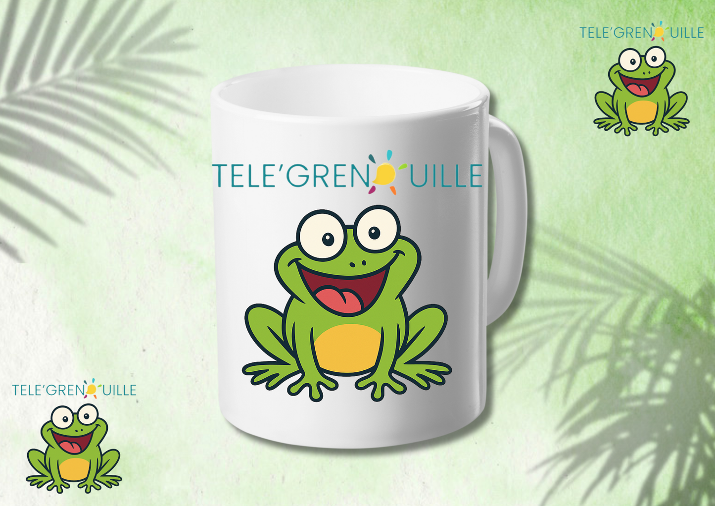 ☕ Tasse Télégrenouille 325ml