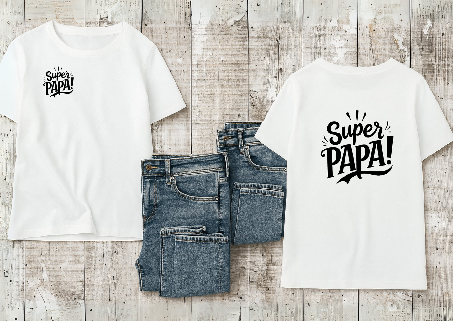👕 Tee-shirt « Super Papa ! »