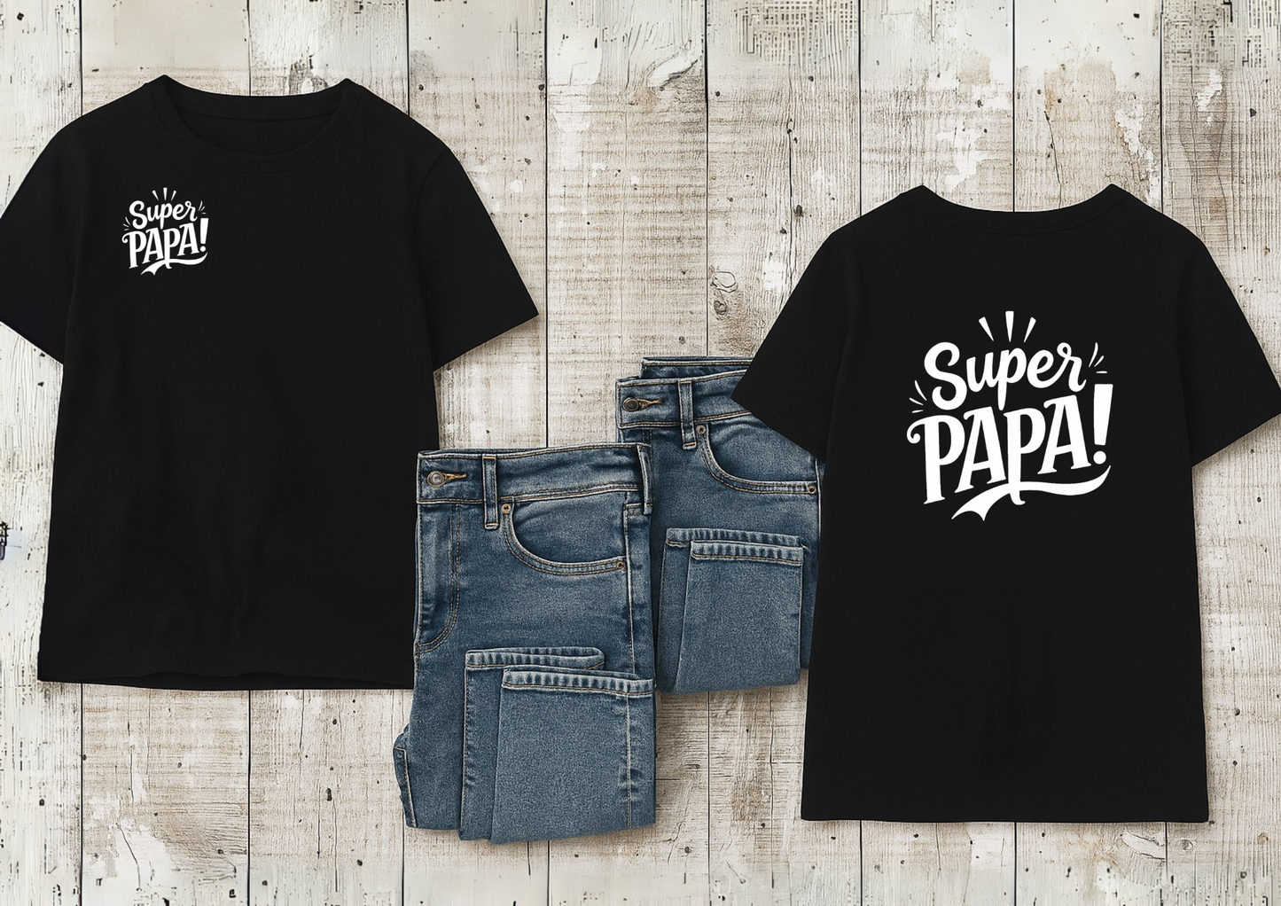 👕 Tee-shirt « Super Papa ! »