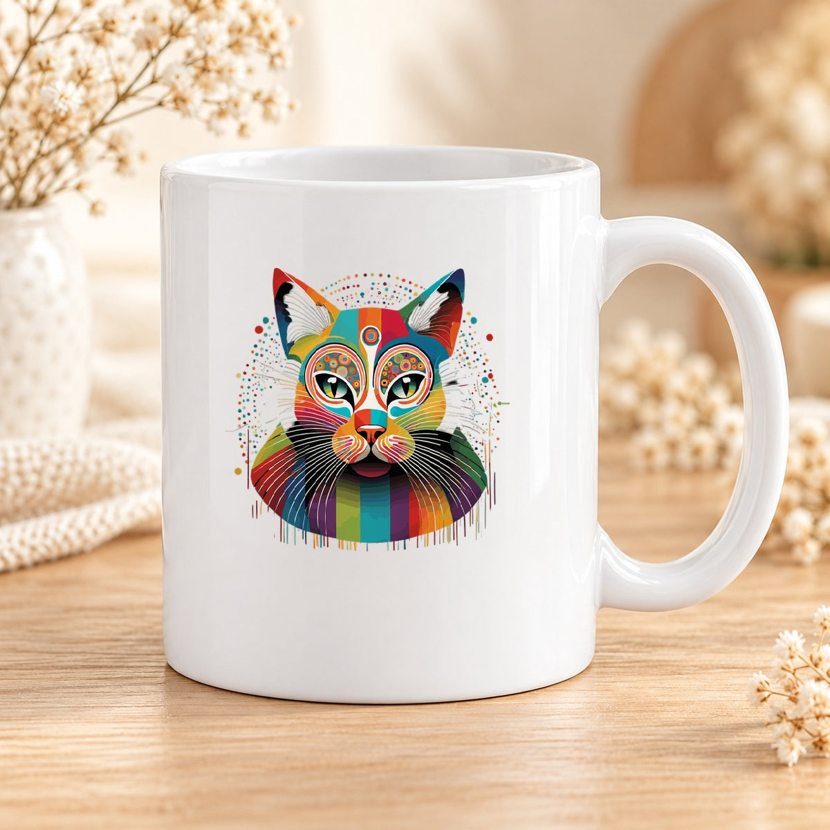 Mug Psychedelic céramique – Modèle 100