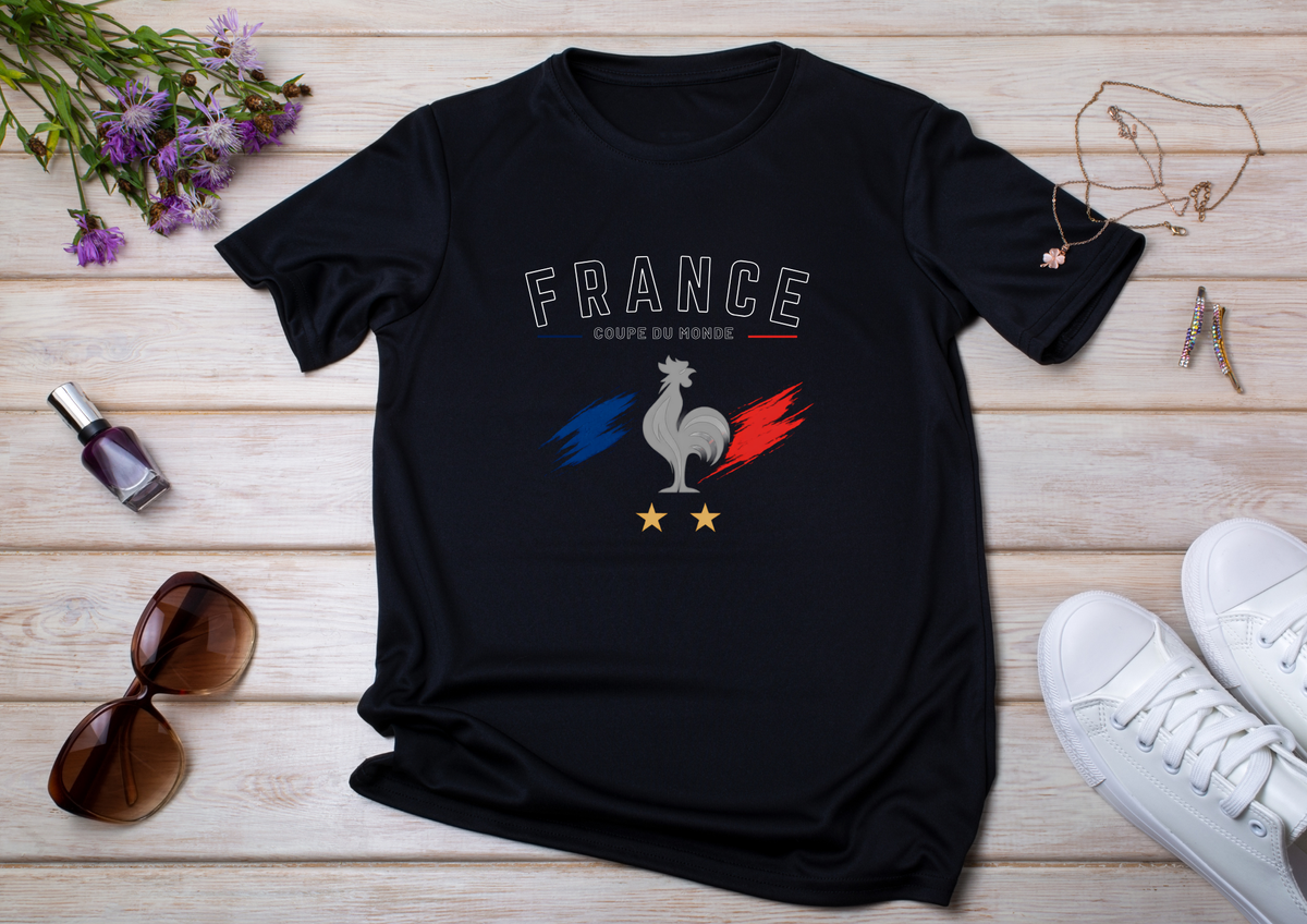 T-shirt France – Coupe du Monde ⚽🇫🇷