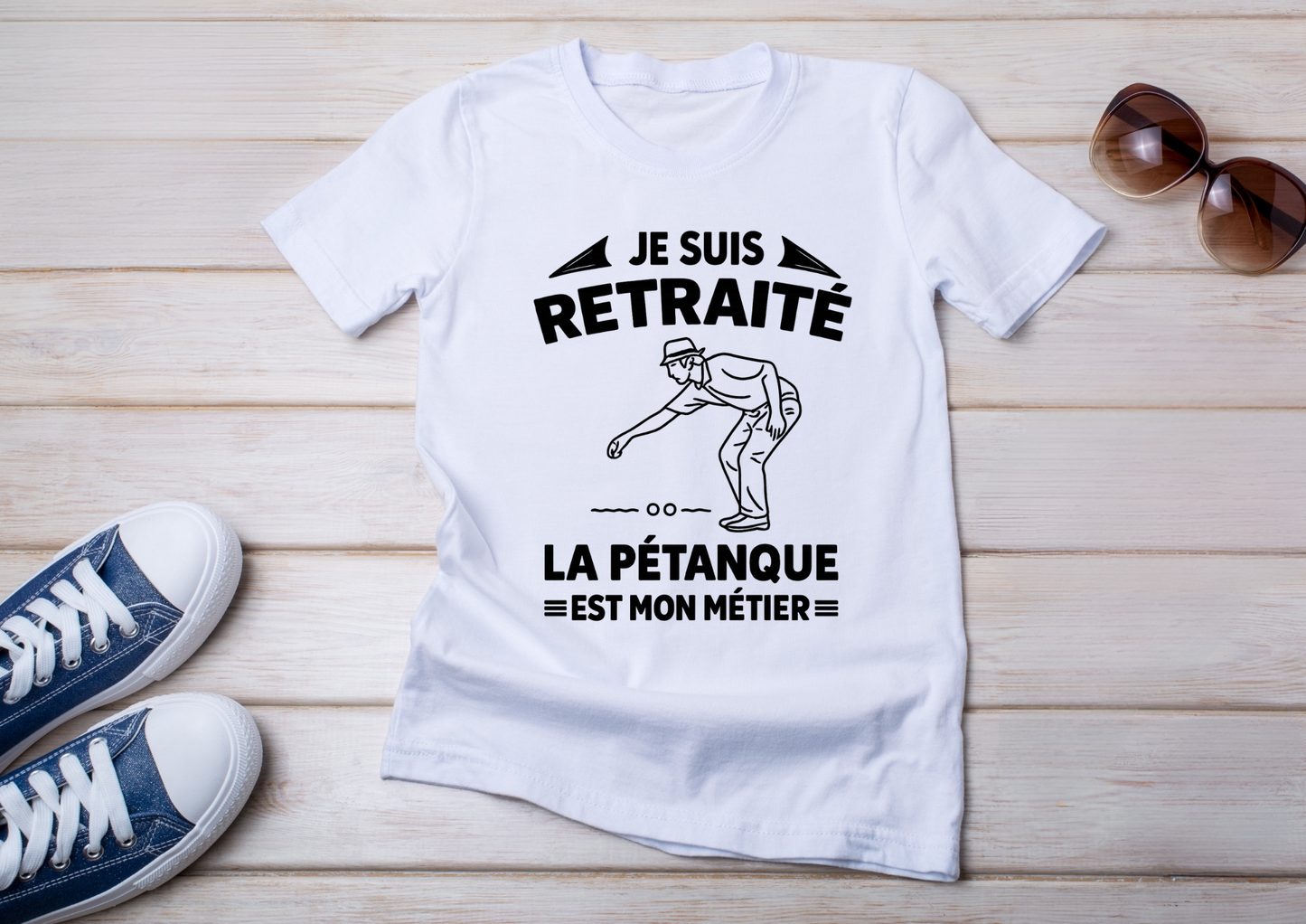Je suis retraité – La pétanque est mon métier