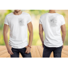 Tee Shirt Homme poings noir