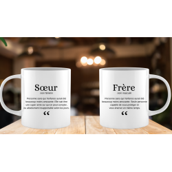 Tasse Frére/Soeur definition