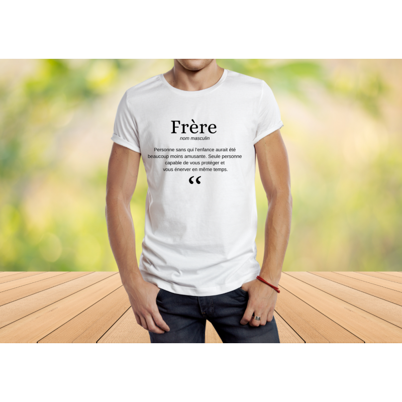 Tee Shirt frere definition