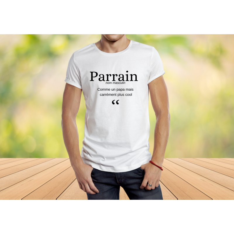 Tee Shirt Parrain definition