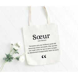 Sac blanc Soeur