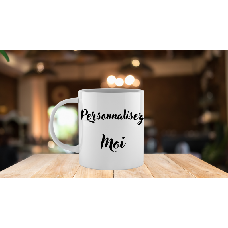 Tasse personnalisée céramique