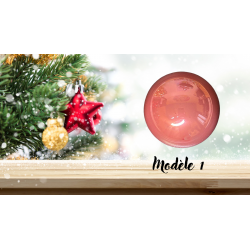 Boule de Noël personnalisable avec prénom